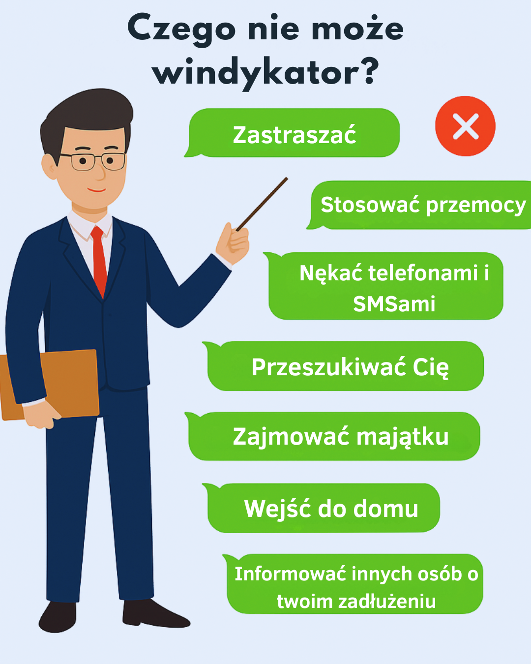 Czego nie może windykator