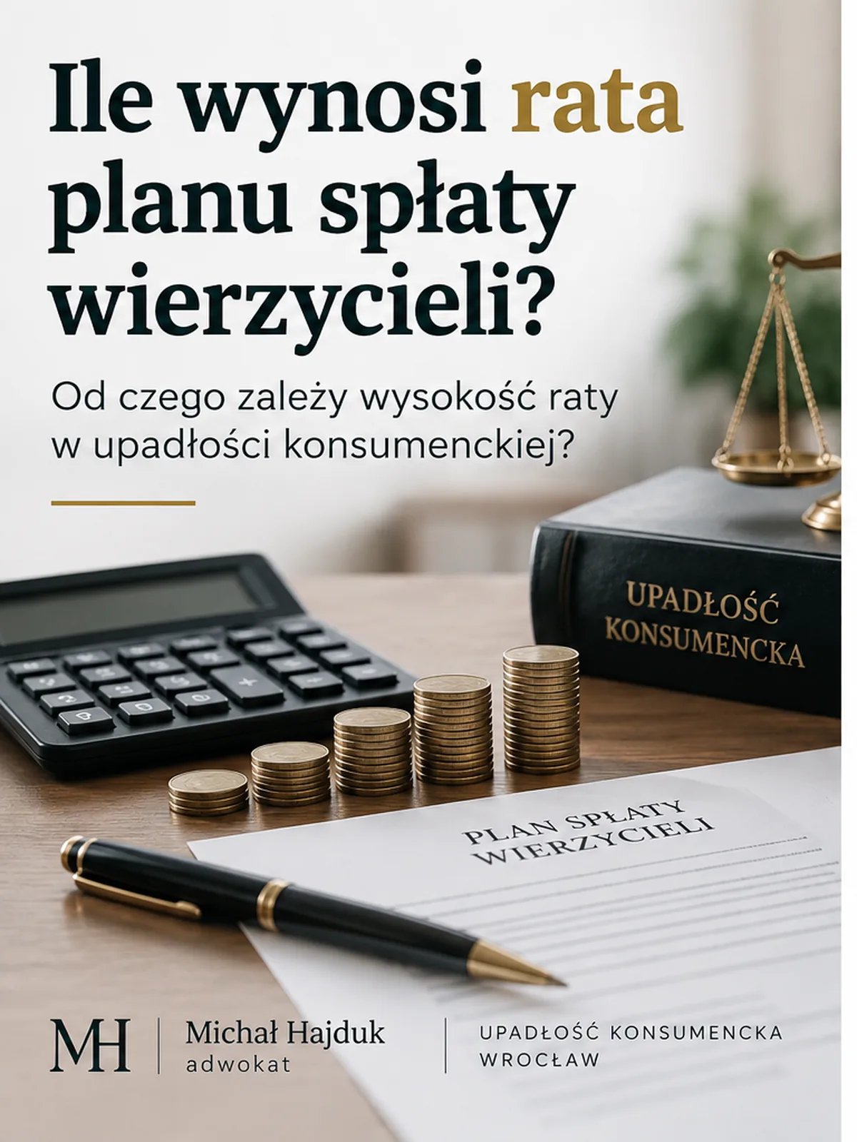 Ile wynosi rata planu spłaty wierzycieli – upadłość konsumencka